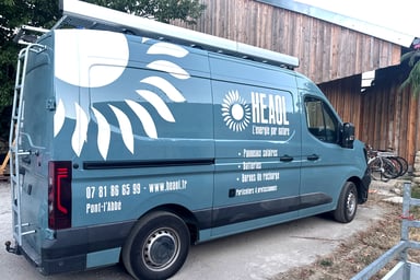 Le Renault Master E-Tech de Denis Cormier