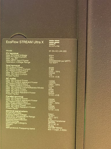 Fiche technique de la Stream Ultra X / Image : AP.