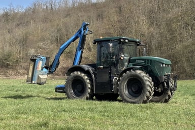 Le tracteur électrique français de Seederal