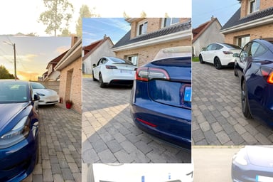 Les Tesla Model Y et Model 3 de Benjamin