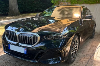 La BMW i5 d'Alain