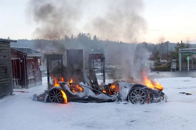 Incendie Tesla