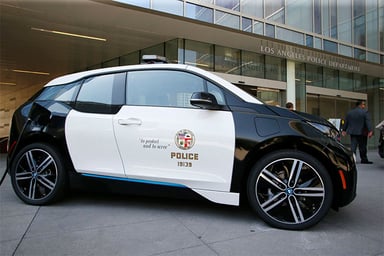 BMW i3 LAPD - Police de Los Angeles