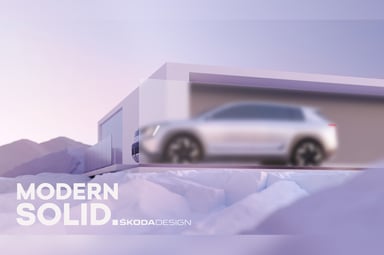 Skoda Design Moder Solid - Futur SUV électrique