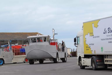 Projet Estebam : Barge mytilicole rétrofitée à l'hydrogène thermique