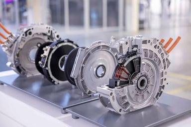 Moteur flux axial Mercedes