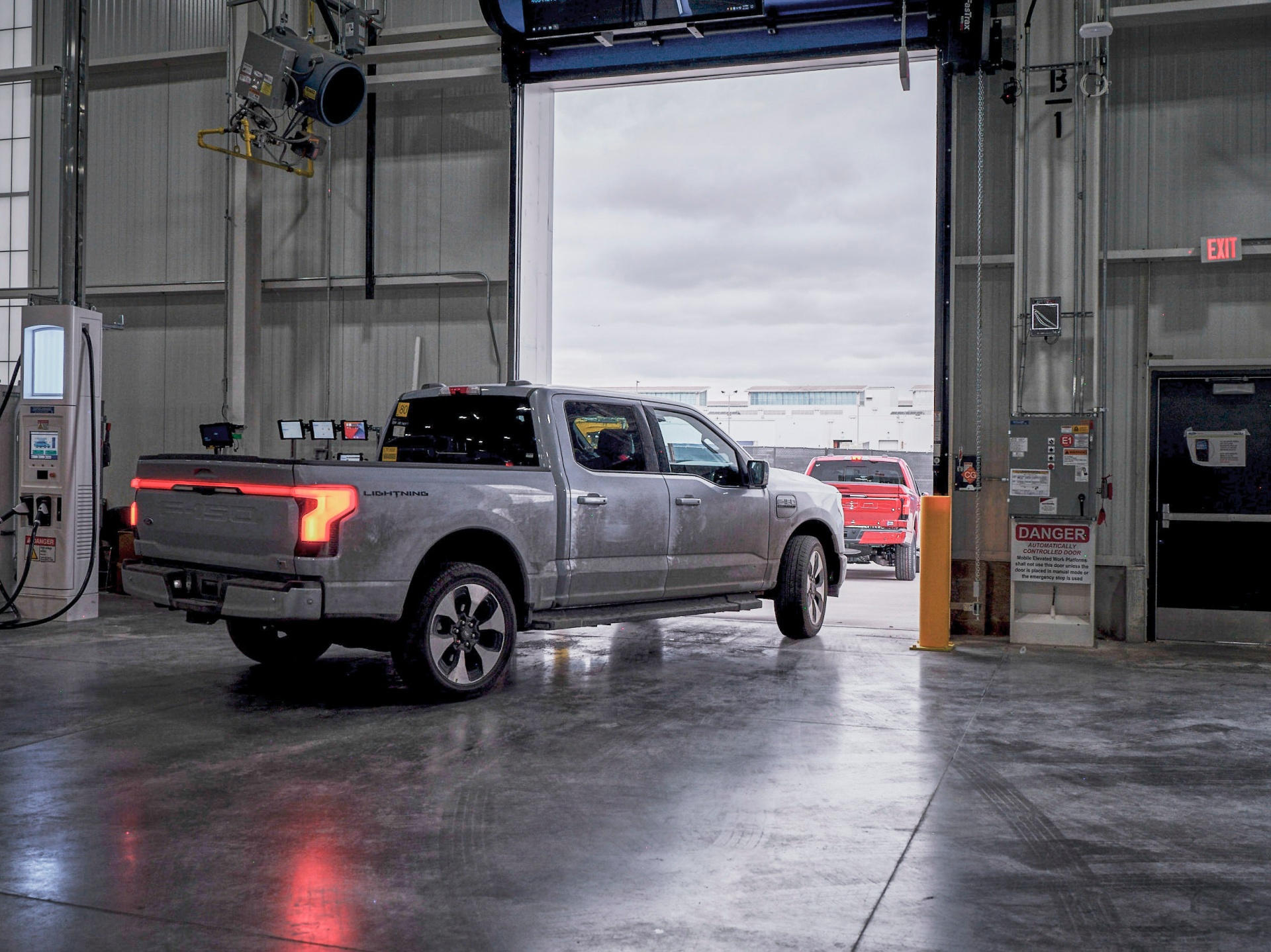 Production du Ford F150 Lightning