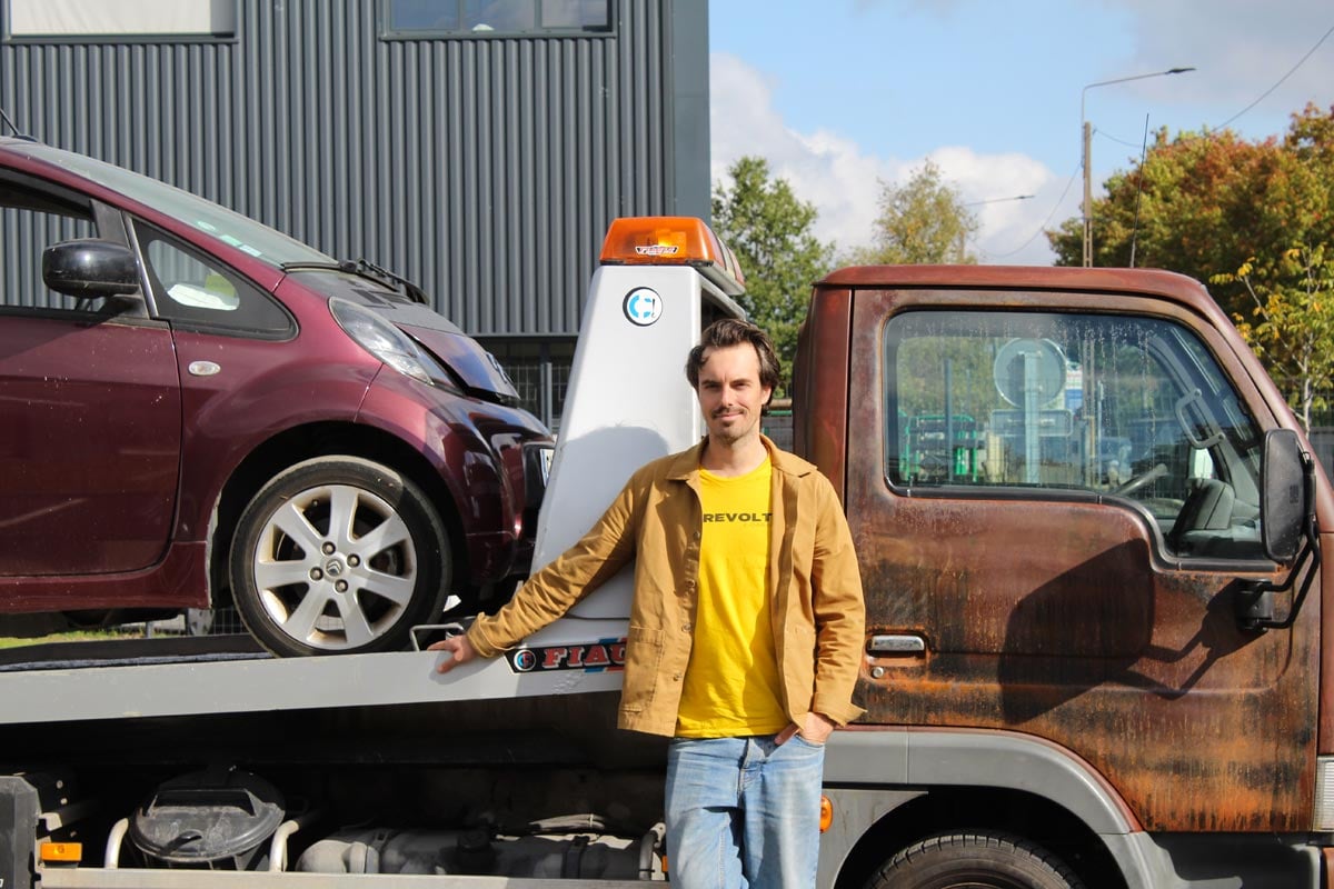 Dans le e-Garage Revolte de Nantes