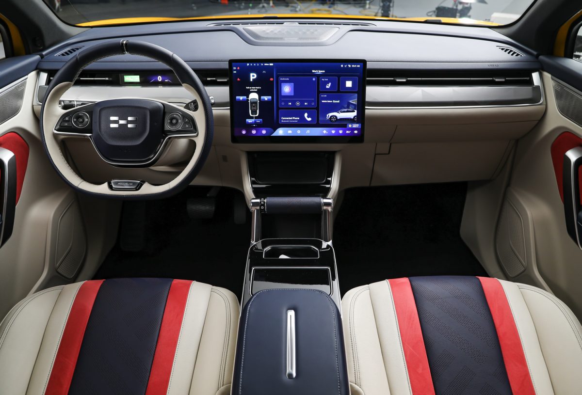 Habitacle audacieux pour le modèle de lancement