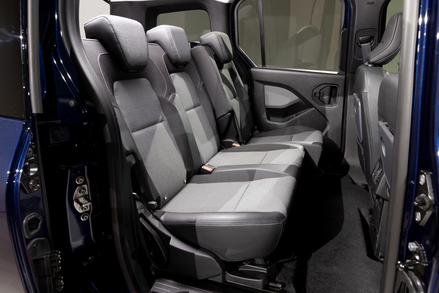 Banquette arrière du Kangoo e-Tech / Image : AP.