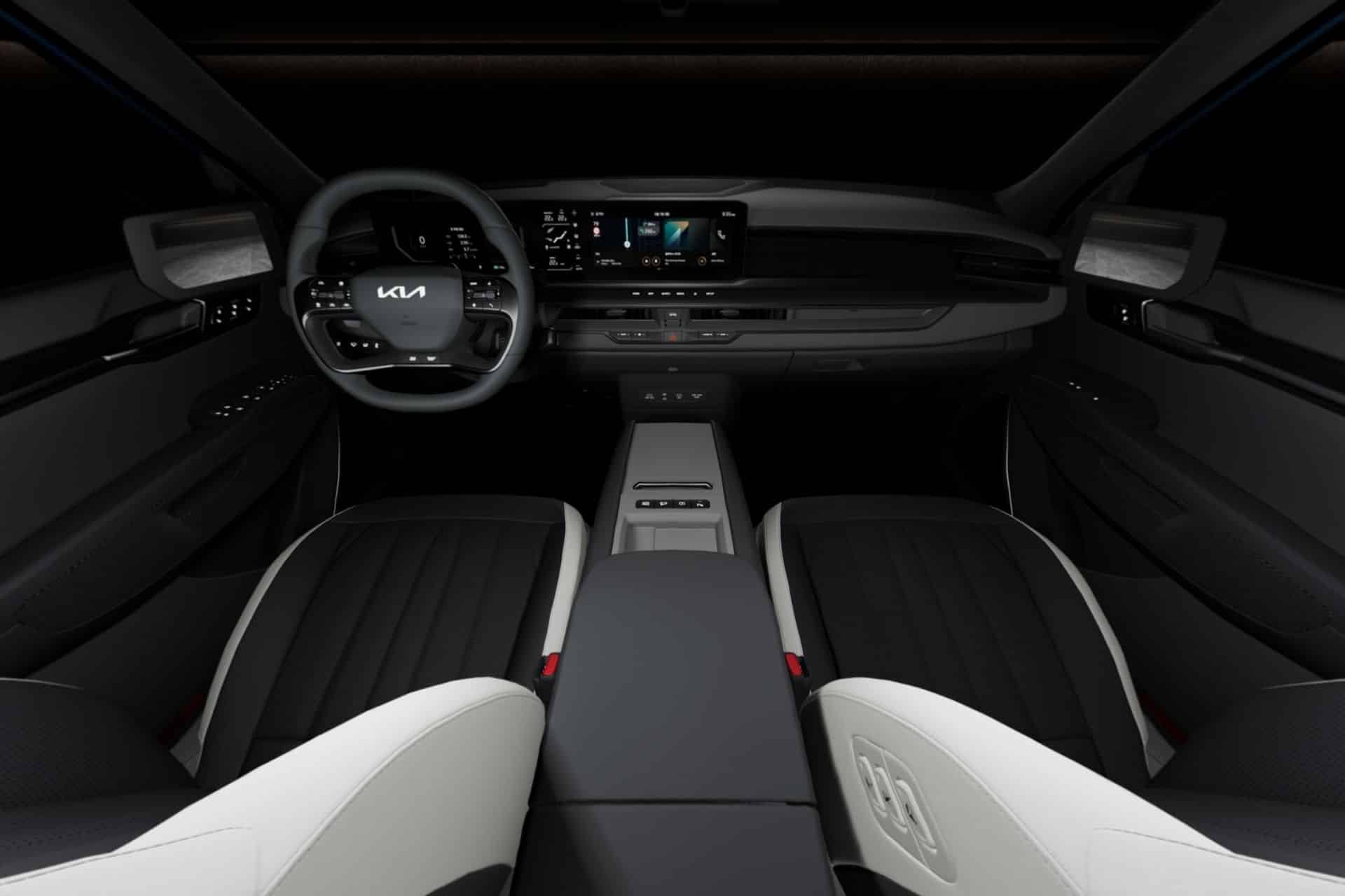 L'EV9 est capable de transporter jusqy'à 7 passagers à son bord