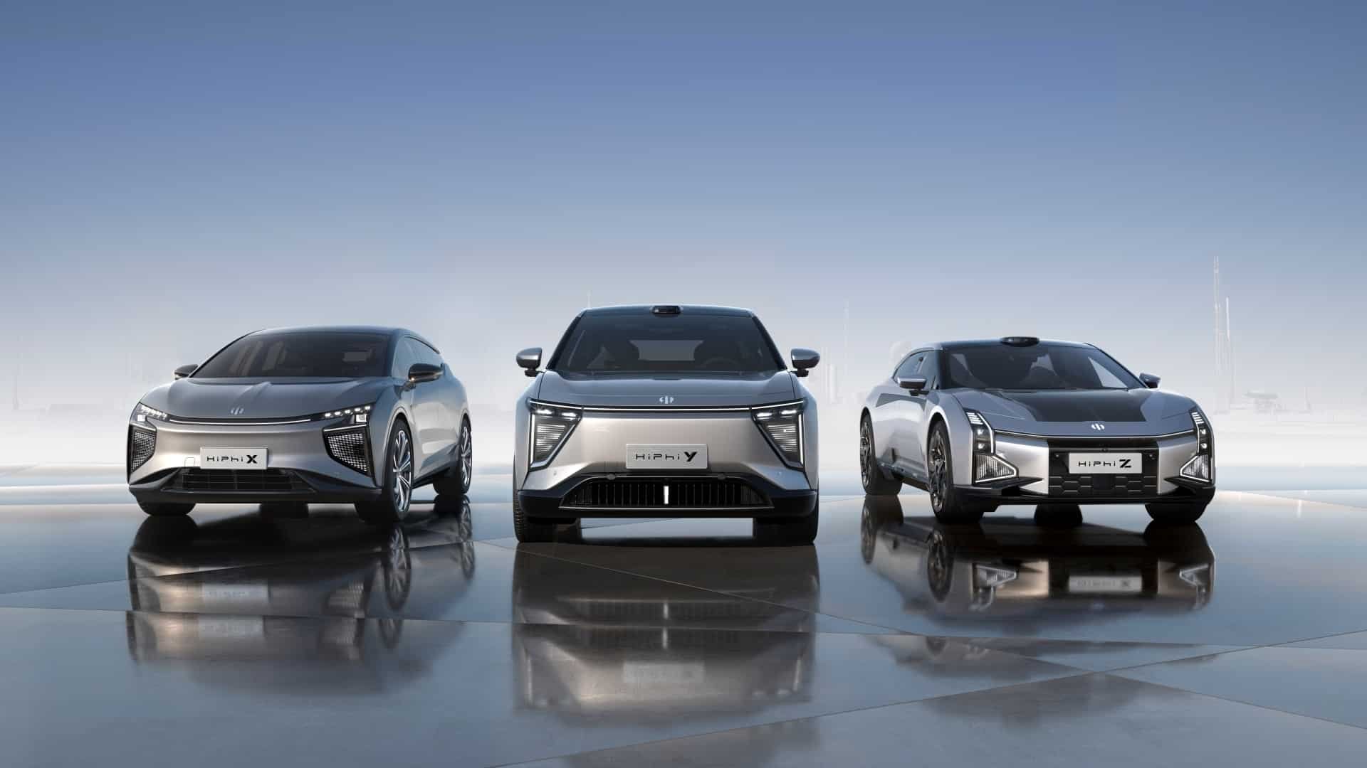 HiPhi Z, HiPhi Y et HiPhi X