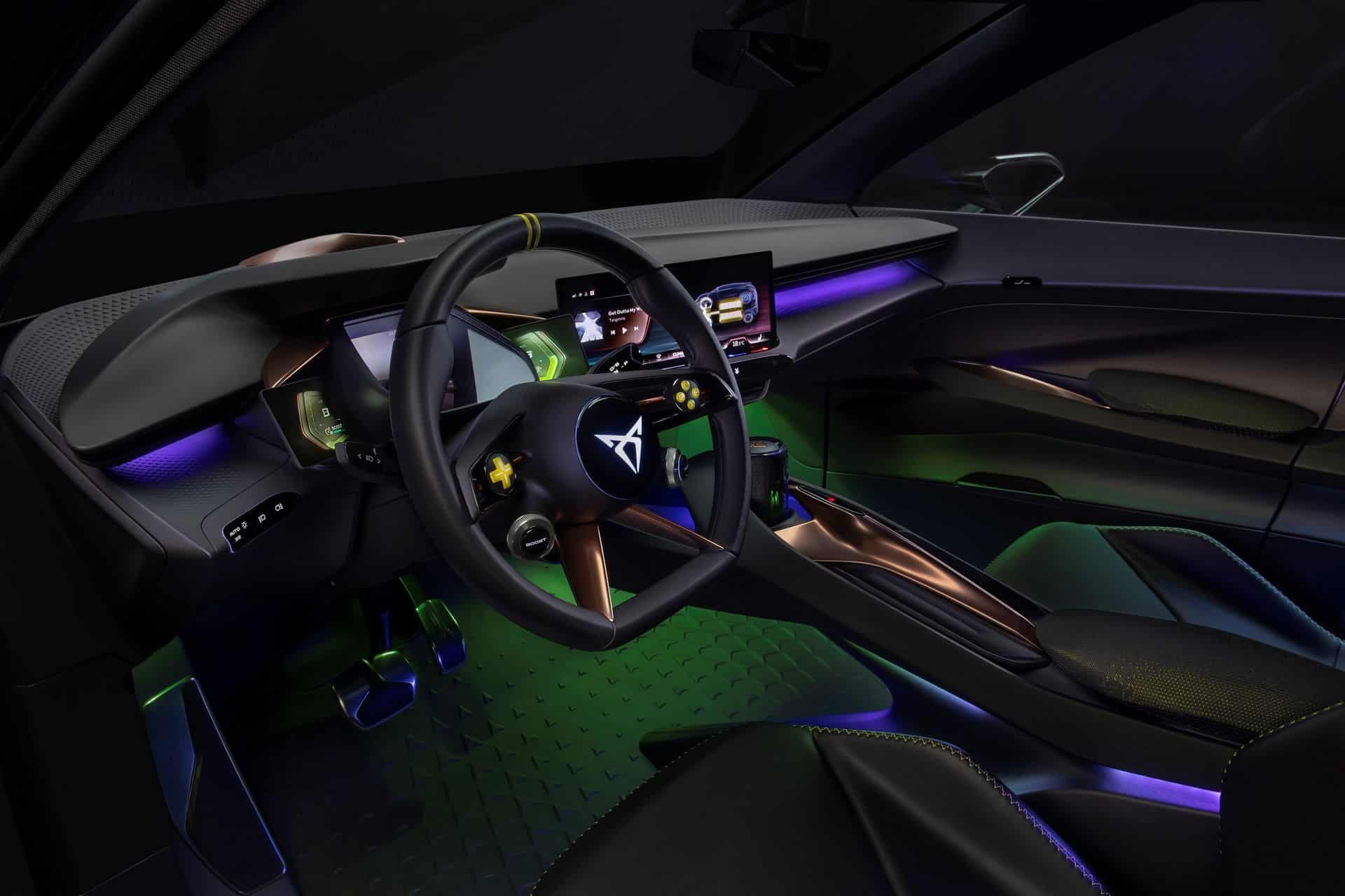 Cupra Raval 2025 intérieur