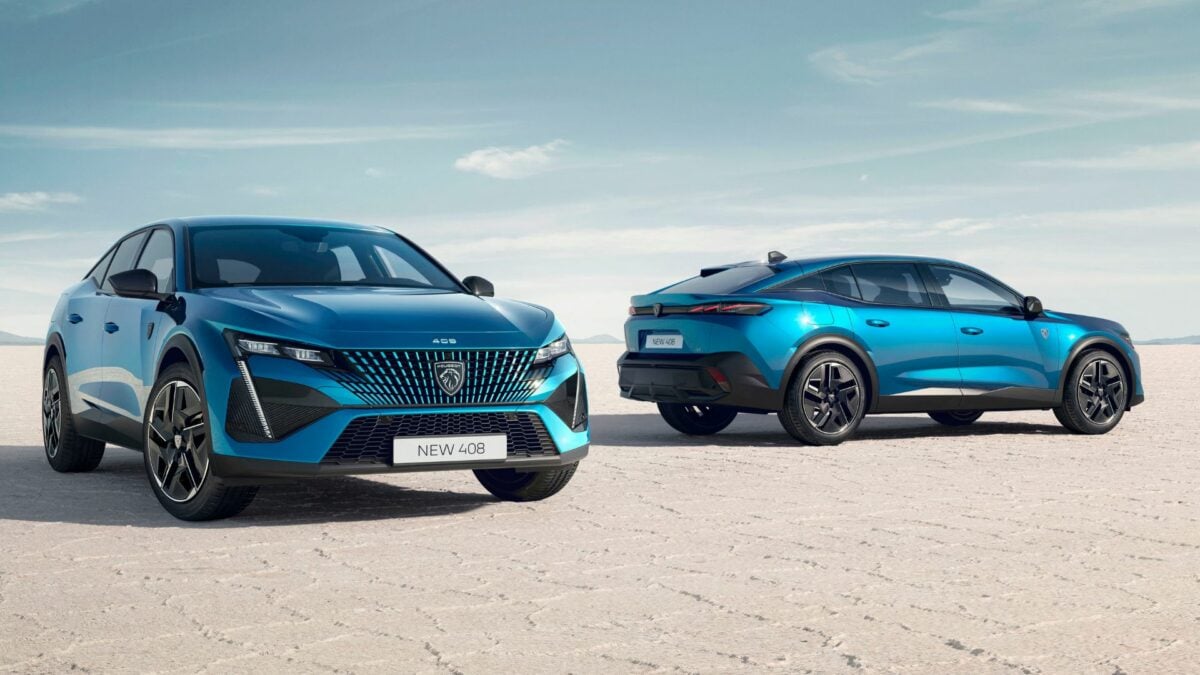 La 408 hybride existe en deux versions : 180 ou 225 chevaux