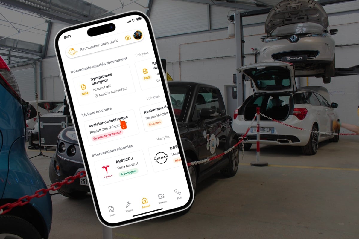 Outil de diagnostic V2 chez Revolte