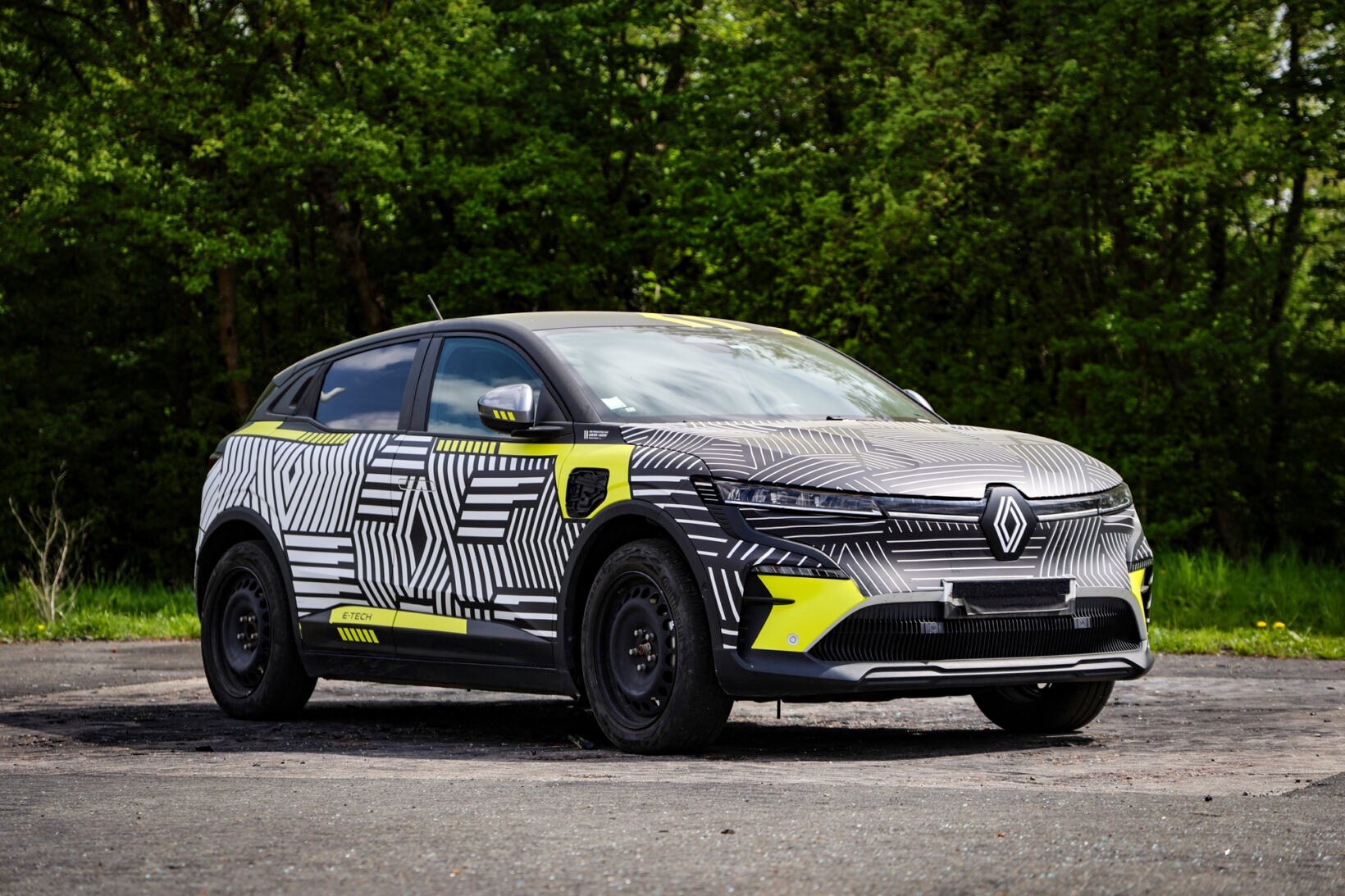 Renault Megane E-Tech de pré-production