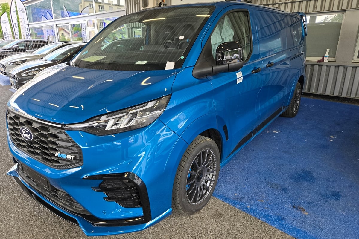 Le Ford e-Transit Custom MS-RT de Guillaume