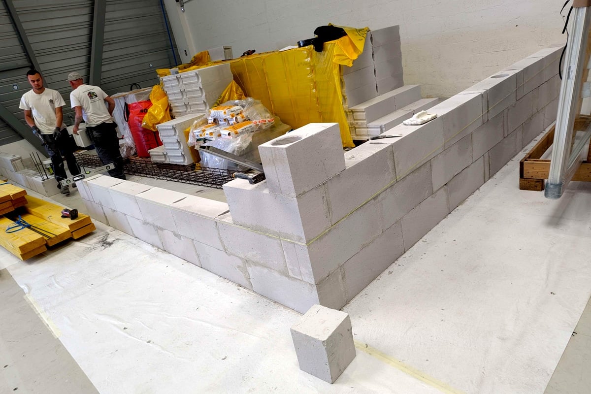 Le Lab de Revolte en train de sortir de terre à Thiais