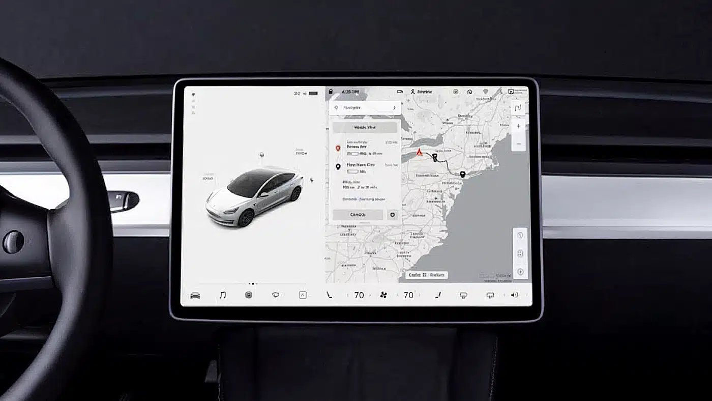 Tesla trip planner