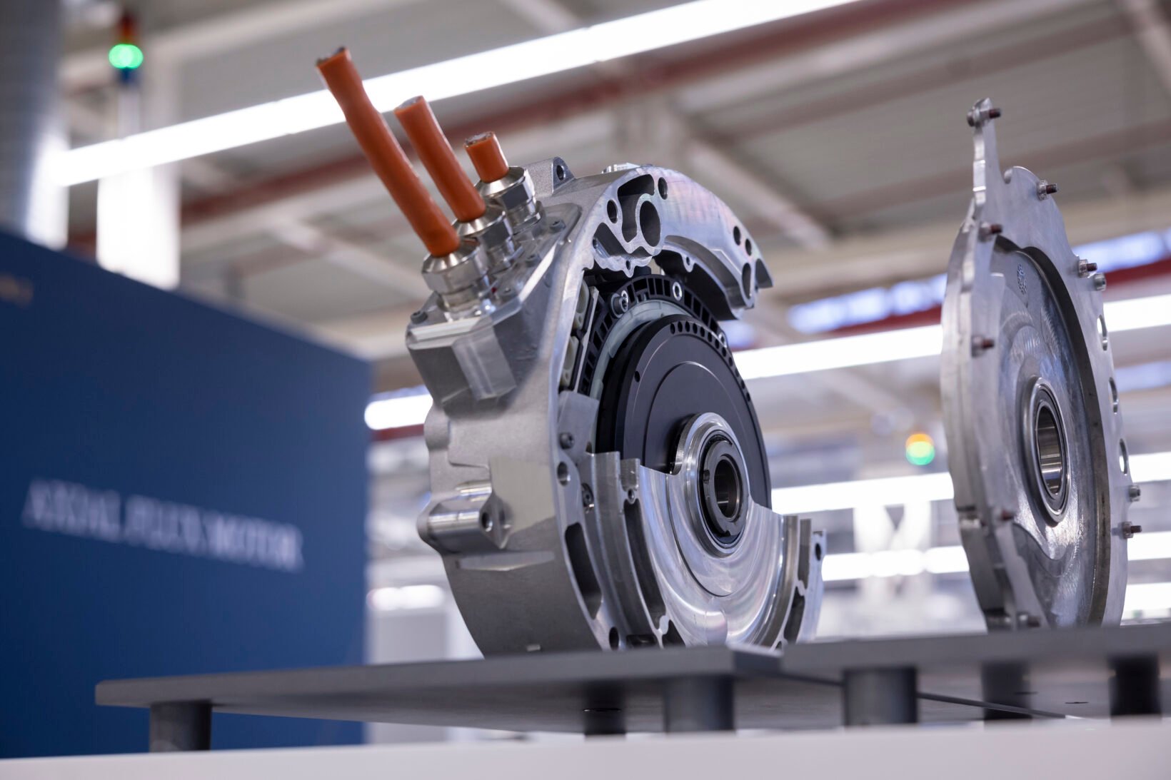 Le moteur à flux axial de Mercedes