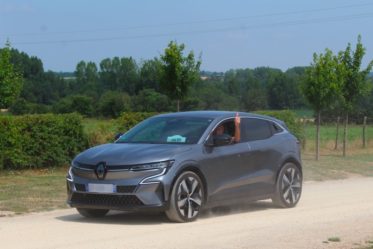 La Renault Megane E-Tech d'Hervé