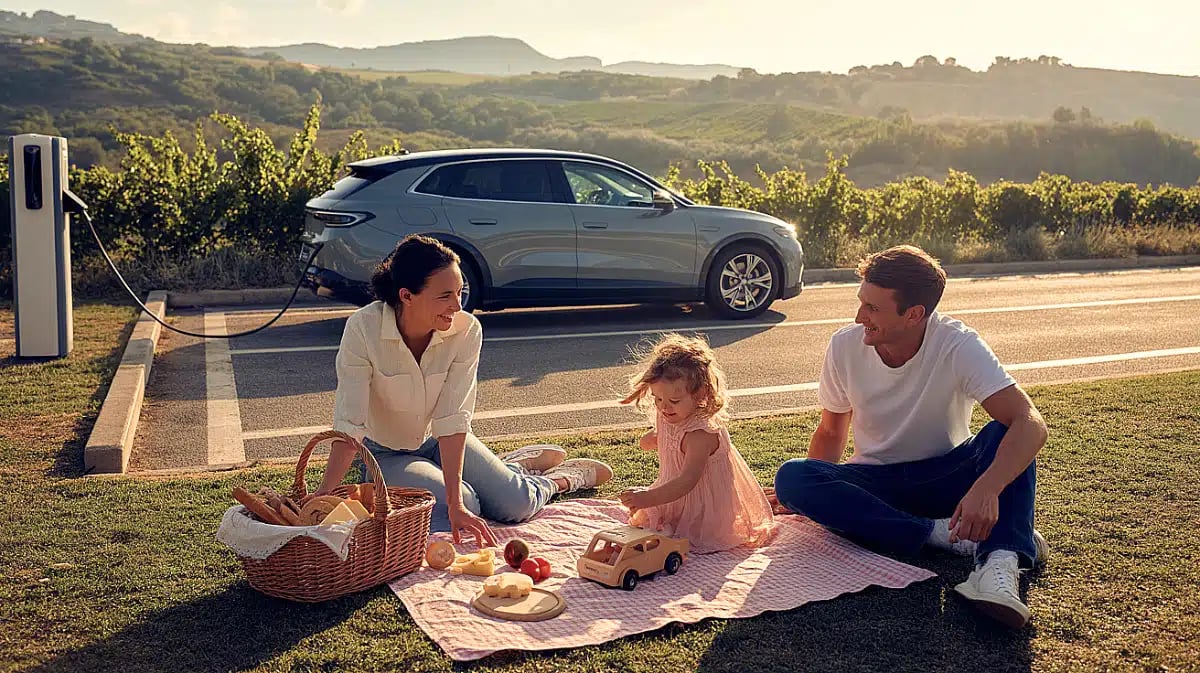 Vacances voiture électrique