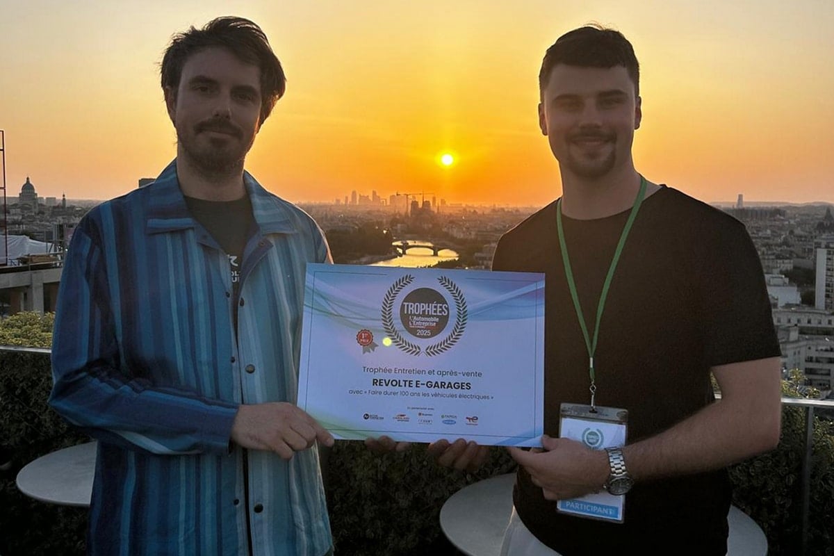 Trophée de L’Automobile & L’Entreprise dans la catégorie « Entretien et après-vente » pour Revolte