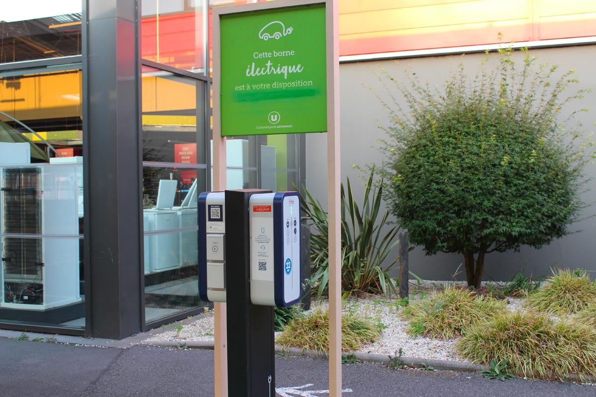 Bornes de recharge Super U La Guerche-de-Bretagne