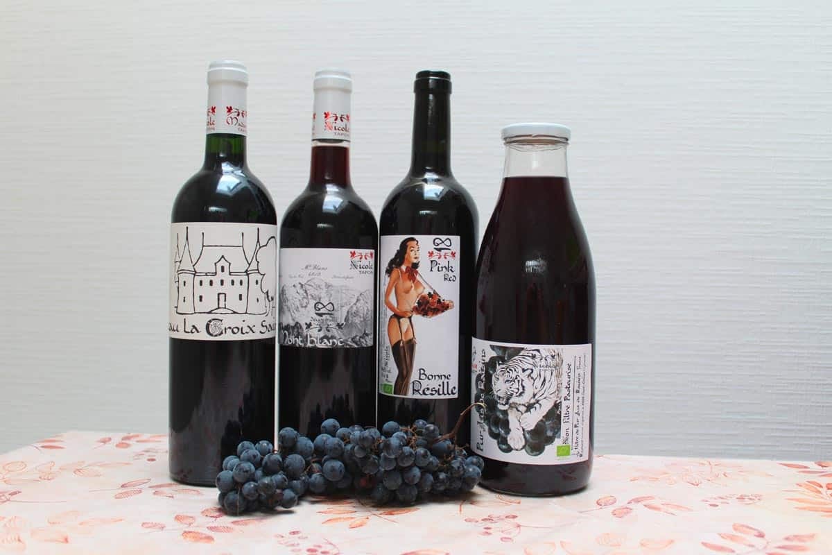 Vins et jus de raisin de Nicole Tapon