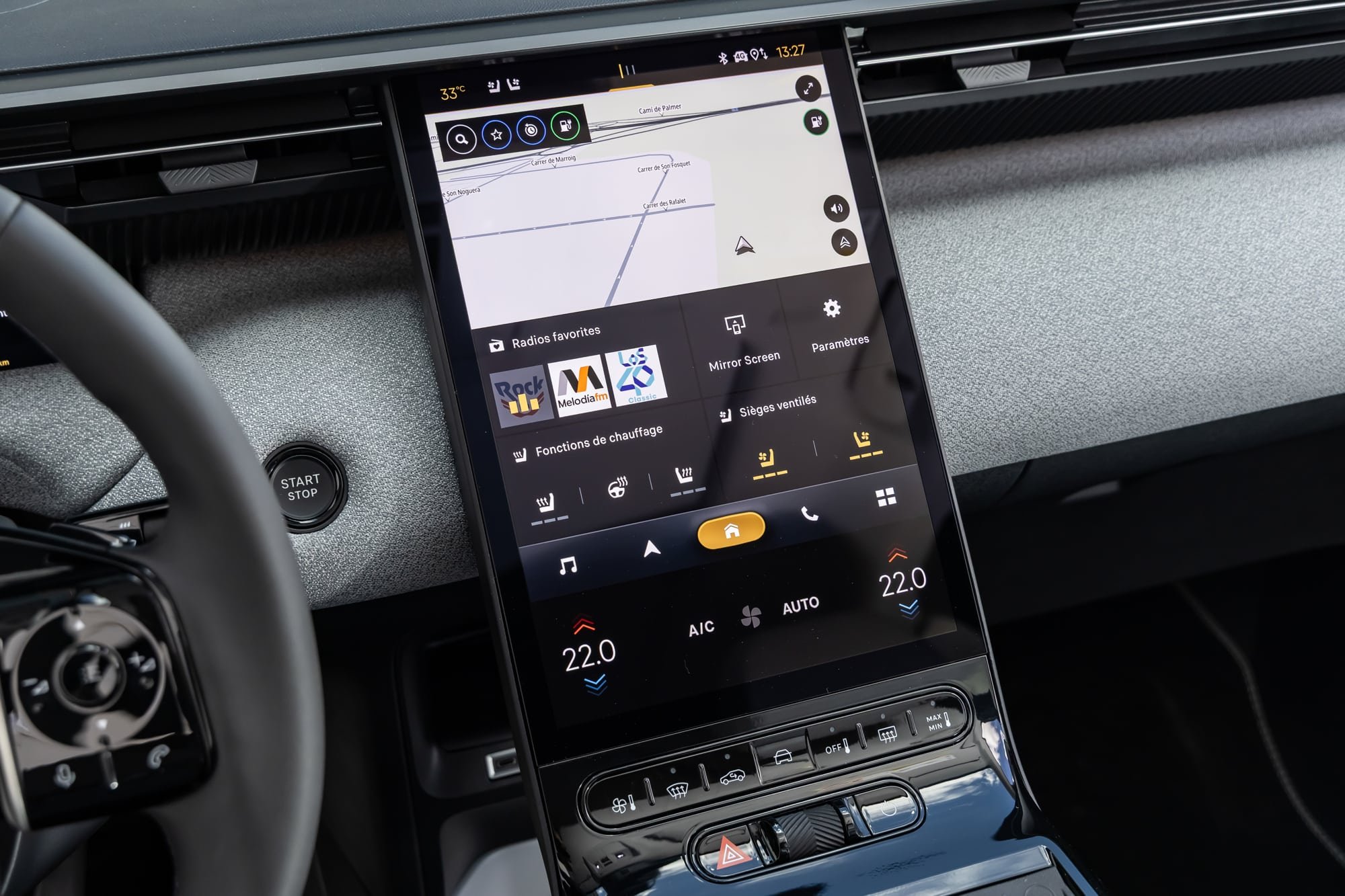 À bord du SUV électrique