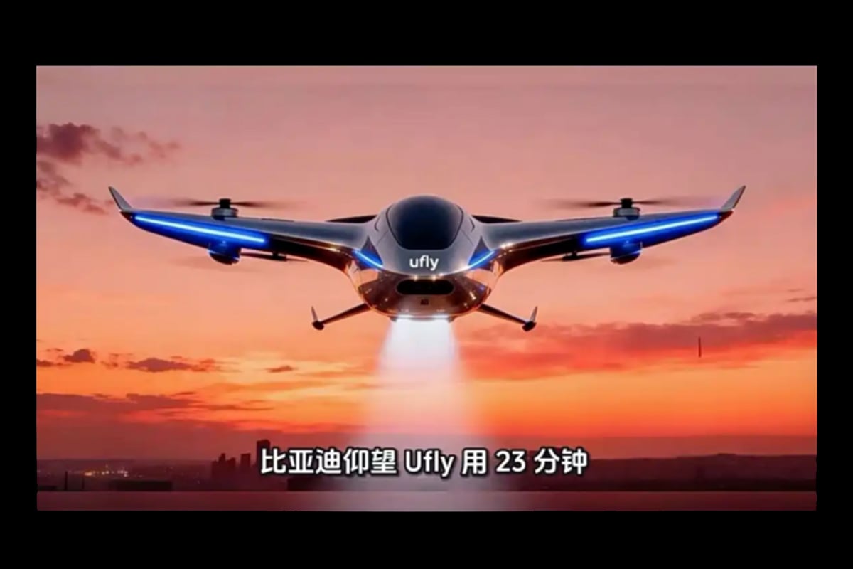 Le faux eVTOL BYD Ufly