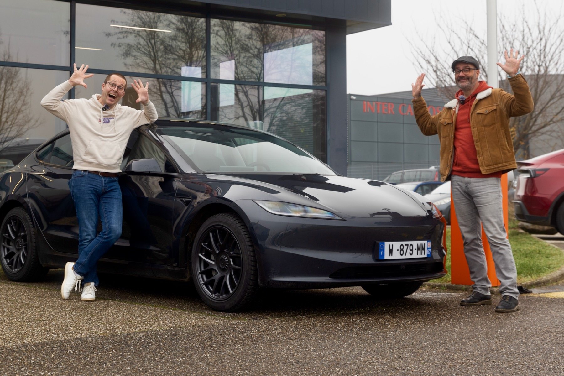Essai du Tesla Full Self-Driving à Strasbourg sur une Model 3 avec l’équipe Automobile Propre