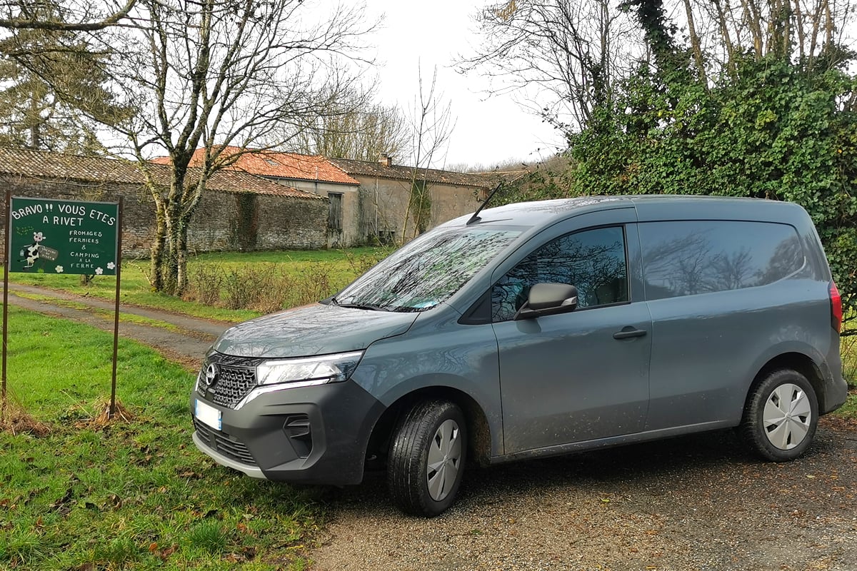 Le Nissan Townstar EV de la fromagerie de Rivet