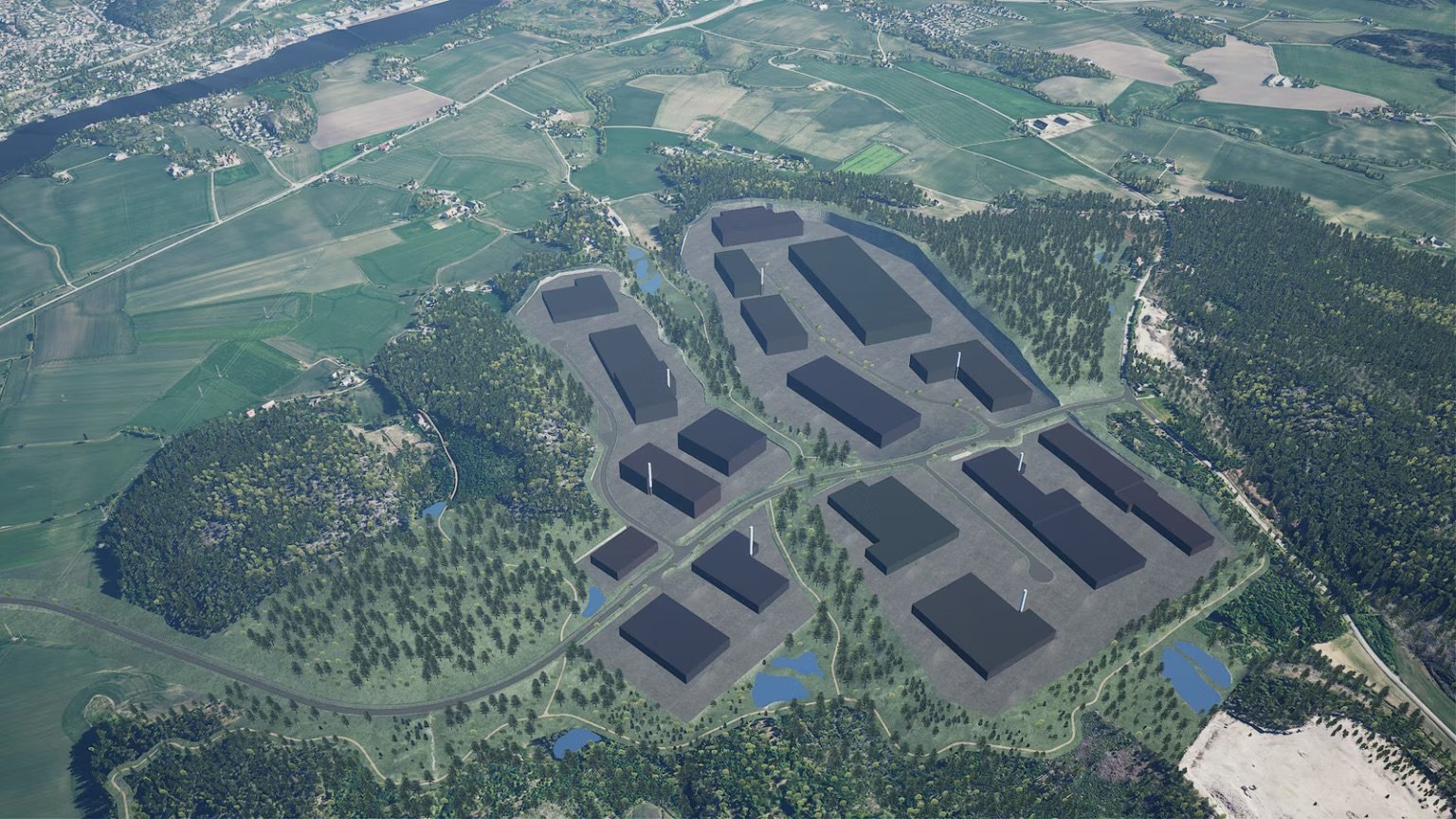 Projet d'usine Dongfeng en Norvege