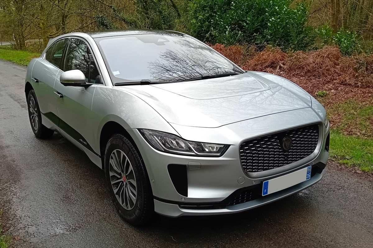 La Jaguar I-Pace de Quentin
