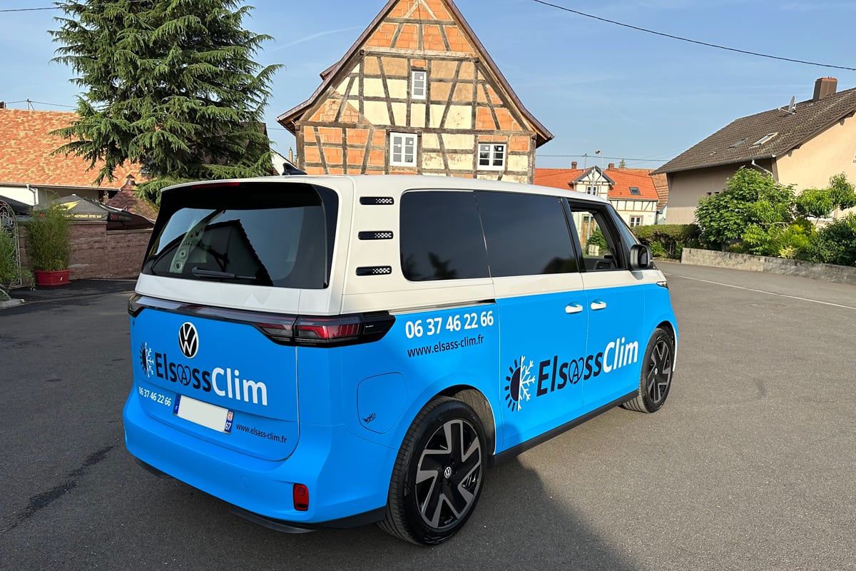 Le Volkswagen ID. Buzz d'Elsass Clim