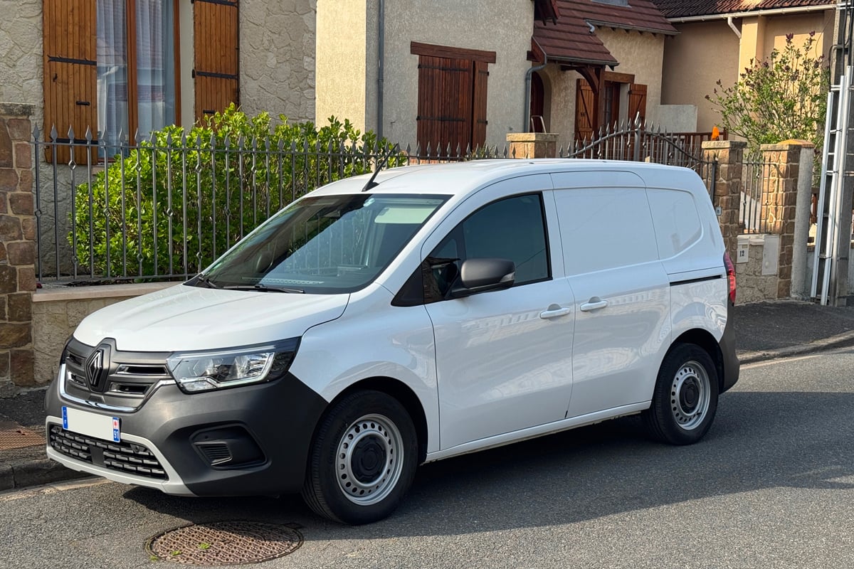 Le Renault Kangoo E-Tech de Hervé, technicien de maintenance