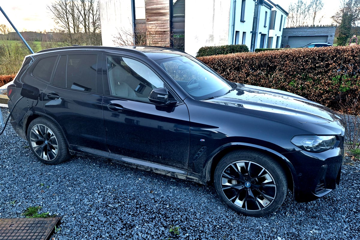 Le BMW iX3 de Christophe
