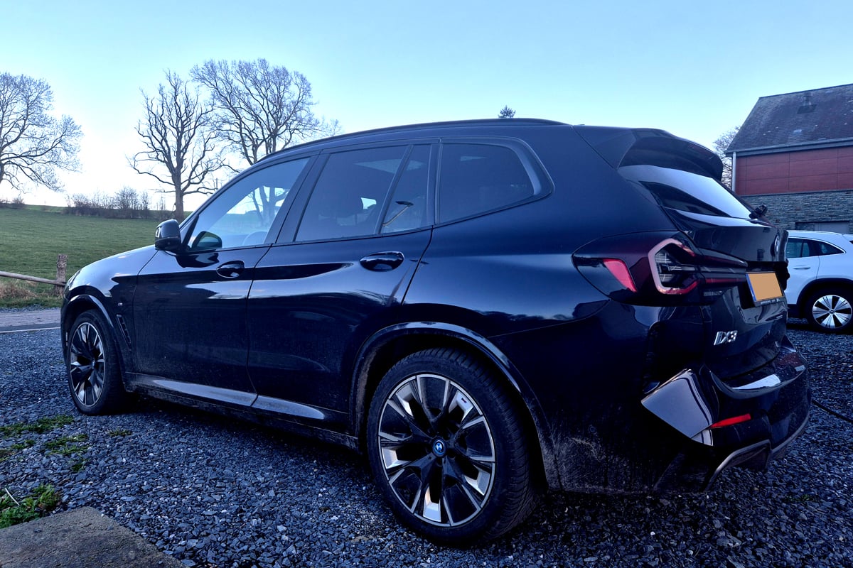 Le BMW iX3 de Christophe