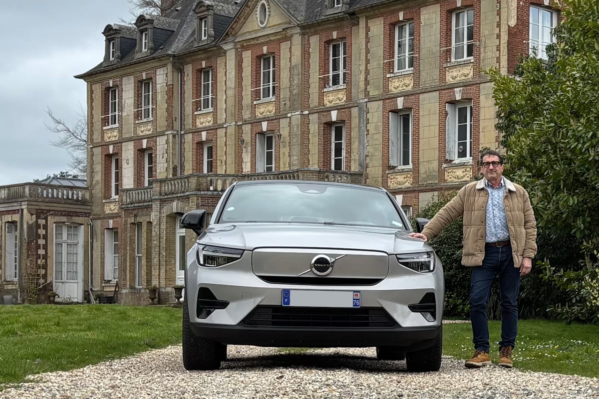 Jean-Marie et sa Volvo C40