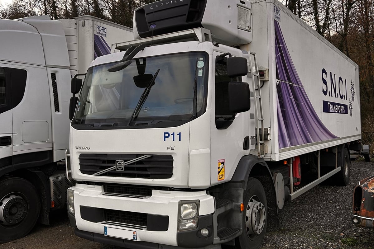 Le Volvo FH frigo diesel de Marc