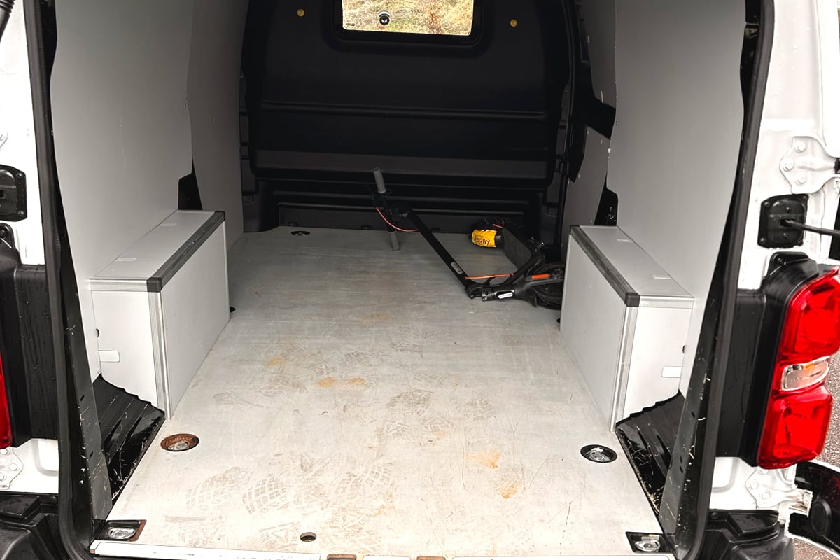 Dans le Fiat e-Scudo de Marc