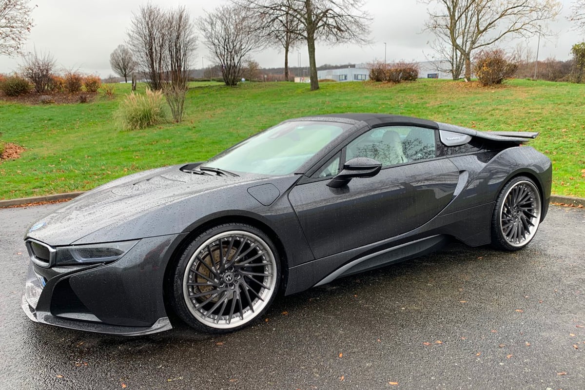 La BMW i8 Roadster de Francis