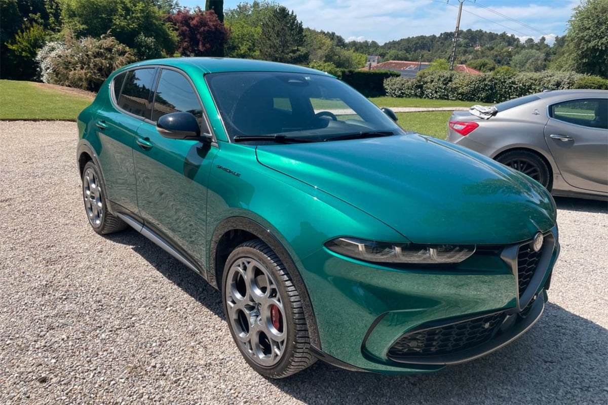 L’Alfa Romeo Tonale hybride rechargeable d’Alain
