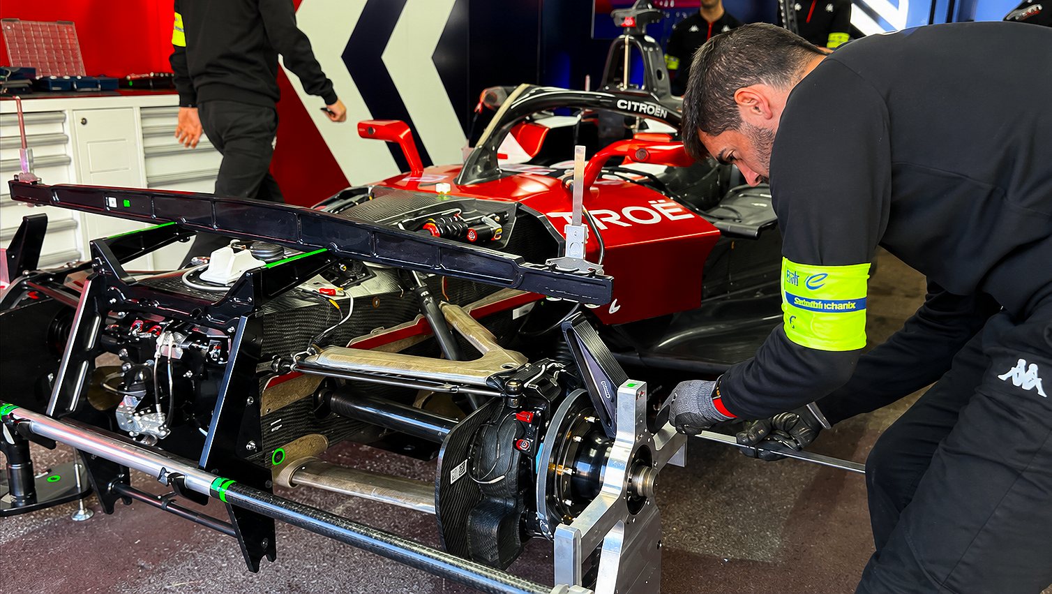 FE Citroen stands