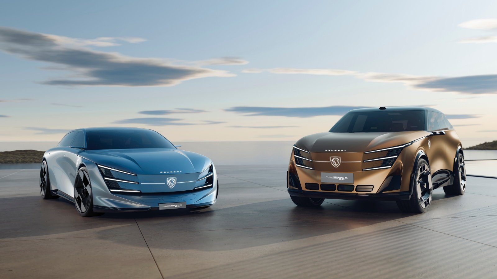 Peugeot Concpet 6 & Concept 8