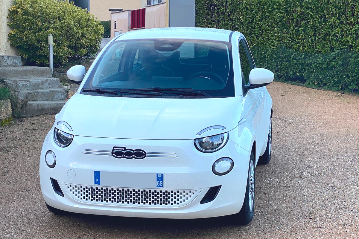 La Fiat 500 électrique de Clément