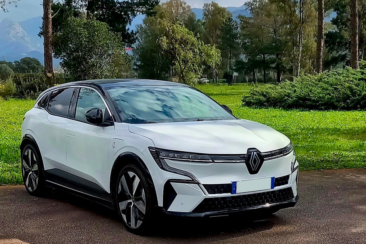 La Renault Megane E-Tech de Corinne et son mari