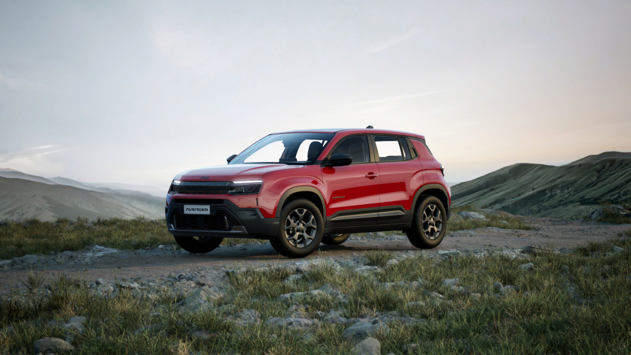 vue laterale jeep avenger 2026