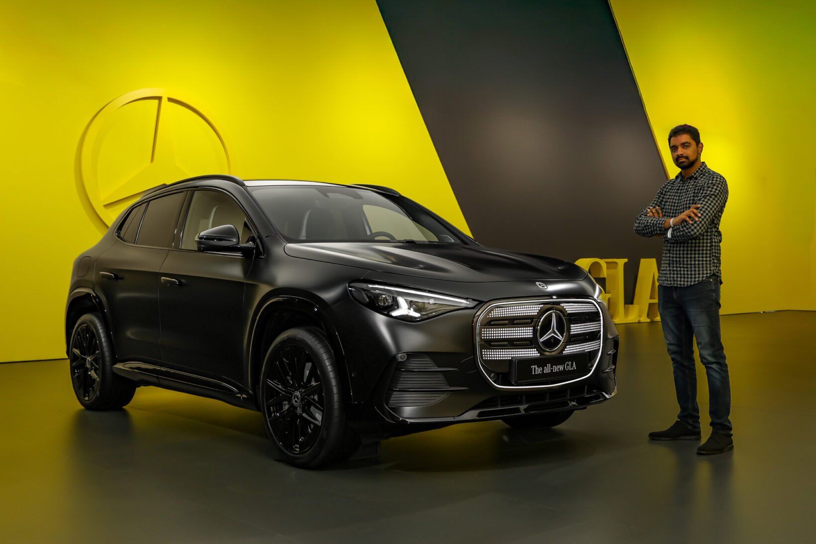 Statique Mercedes GLA électrique